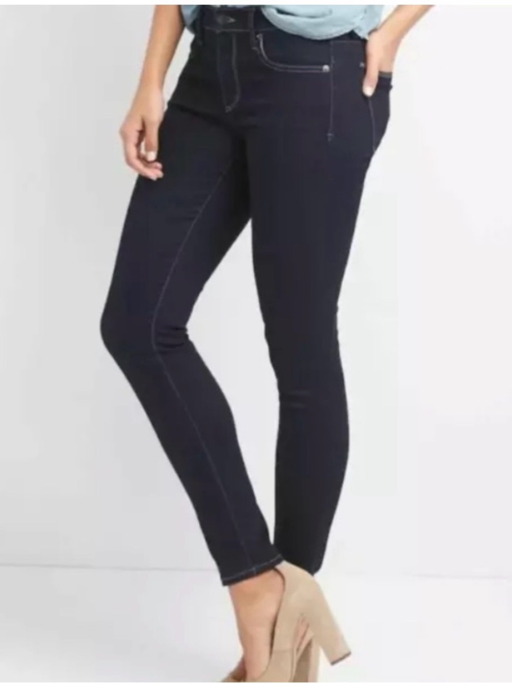 GAP Womens 1969 True Skinny Denim Jeans